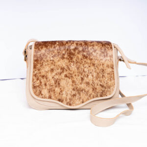 Brown Hair On Leather Bag