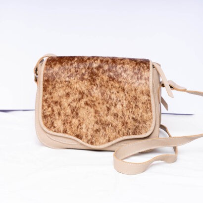 Brown Hair On Leather Bag