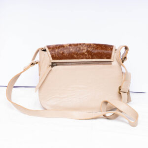 Brown Hair On Leather Bag