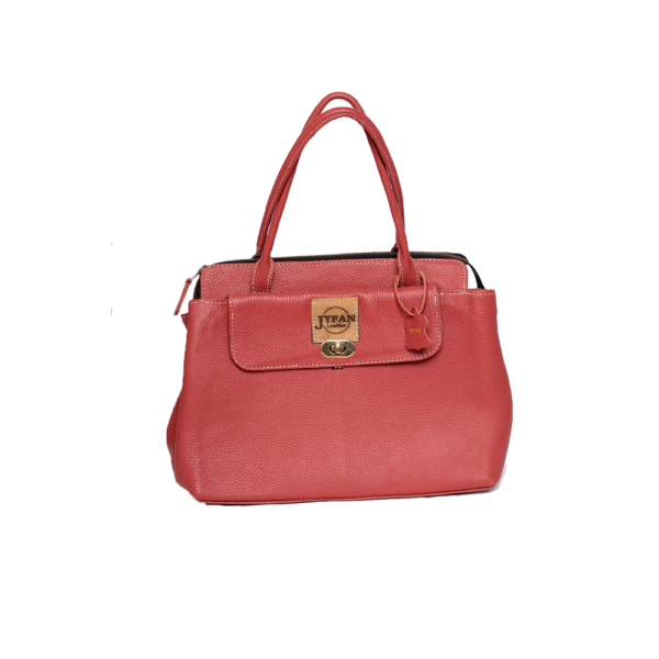 Red Leather Hand bag