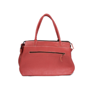 Red Leather Hand bag