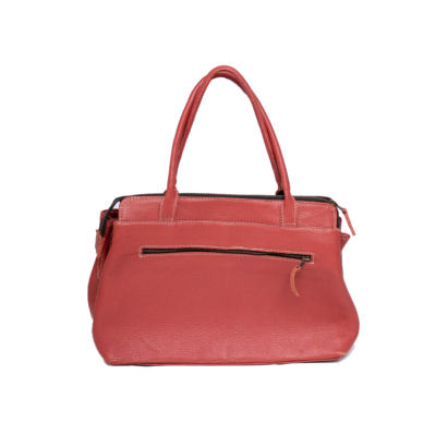 Red Leather Hand bag