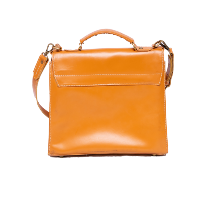 Brown Leather Handbag