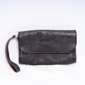 Black Leather Purse
