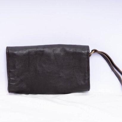 Black Leather Purse
