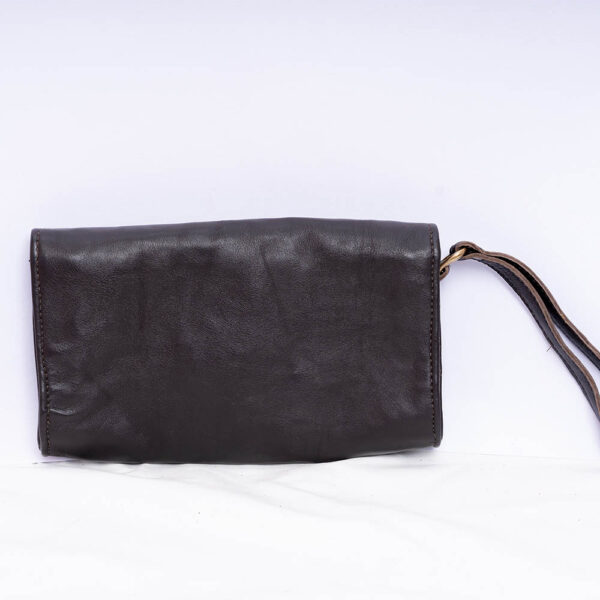 Black Leather Purse