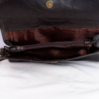 Black Leather Purse