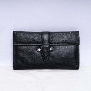 Classy Black Leather Purse