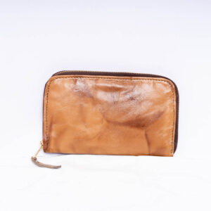 Fancy Brown Leather Purse