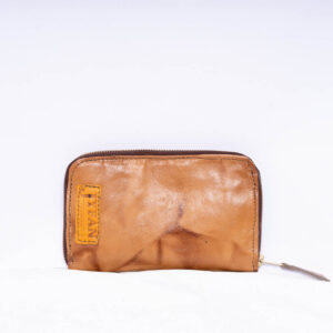 Fancy Brown Leather Purse