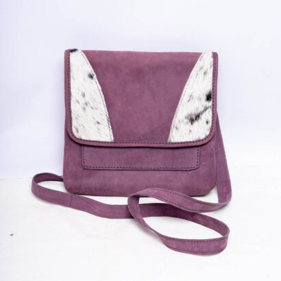 Purple Hair On Pattern Sling Bag