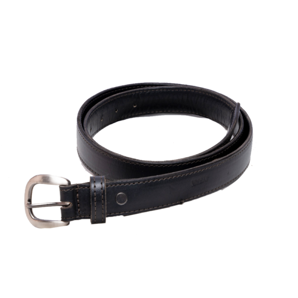 Black Leather Belt