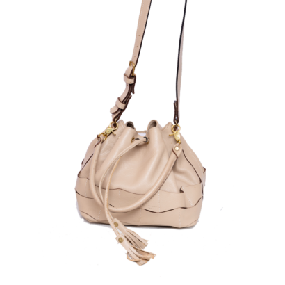 Leather Bucket Bag