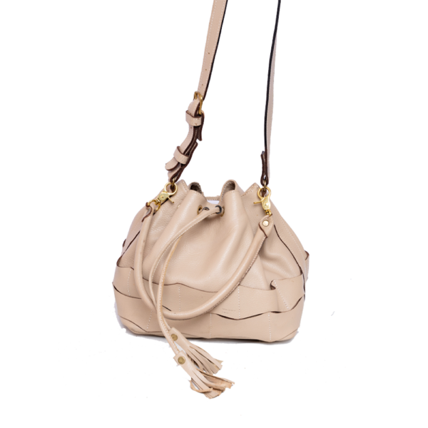 Leather Bucket Bag