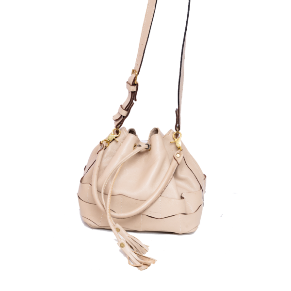 Leather Bucket Bag