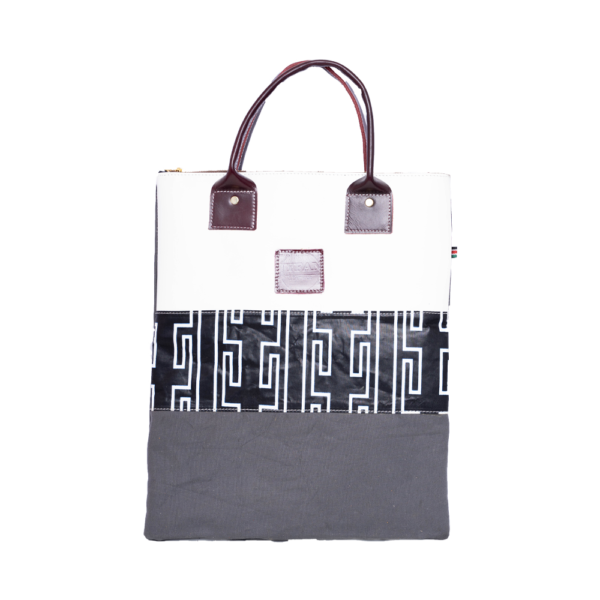 Grey White Laptop Sleeve