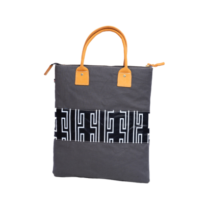 Grey Leather Pattern Sleeve