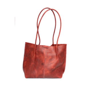 Brown Leather Tote Bag