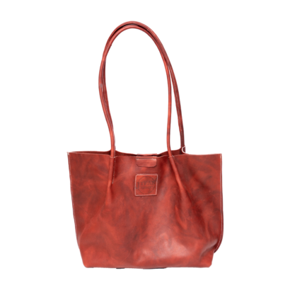Brown Leather Tote Bag