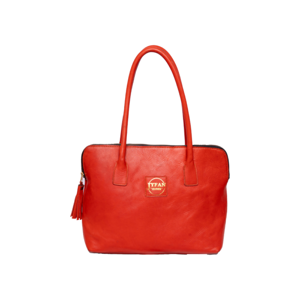 Brown Leather Tote Bag
