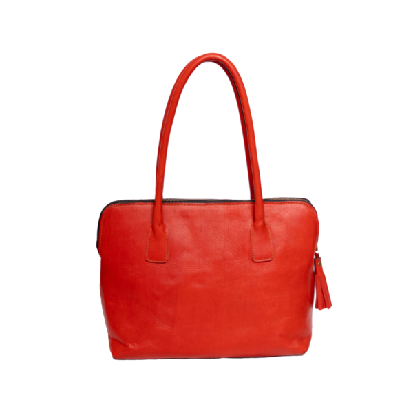 Brown Leather Tote Bag