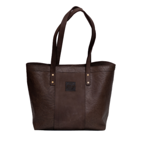 Brown Leather Genuine Tote Bag