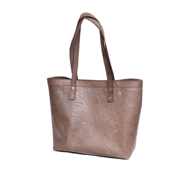 Brown Leather Genuine Tote Bag
