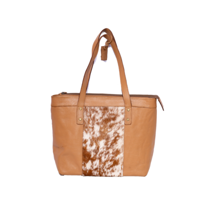 Brown Leather Genuine Tote Bag