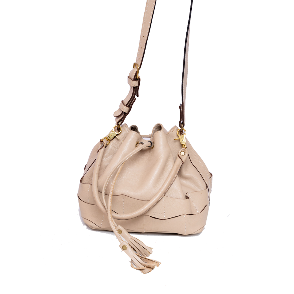 Leather Bucket Bag