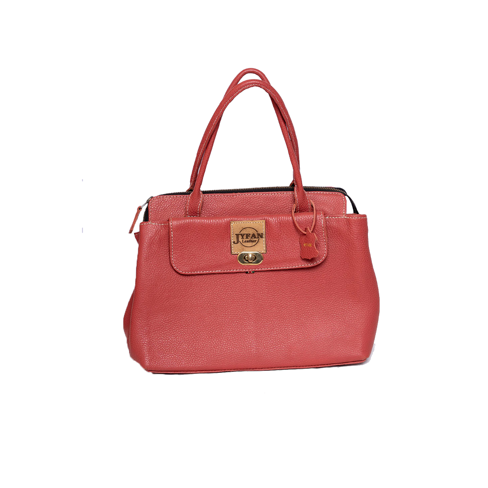 Red Leather Hand bag