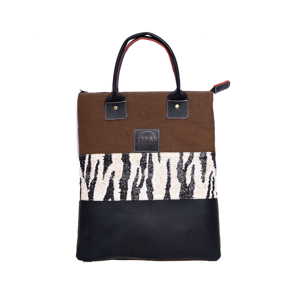 Dark Brown Leather Sleeve