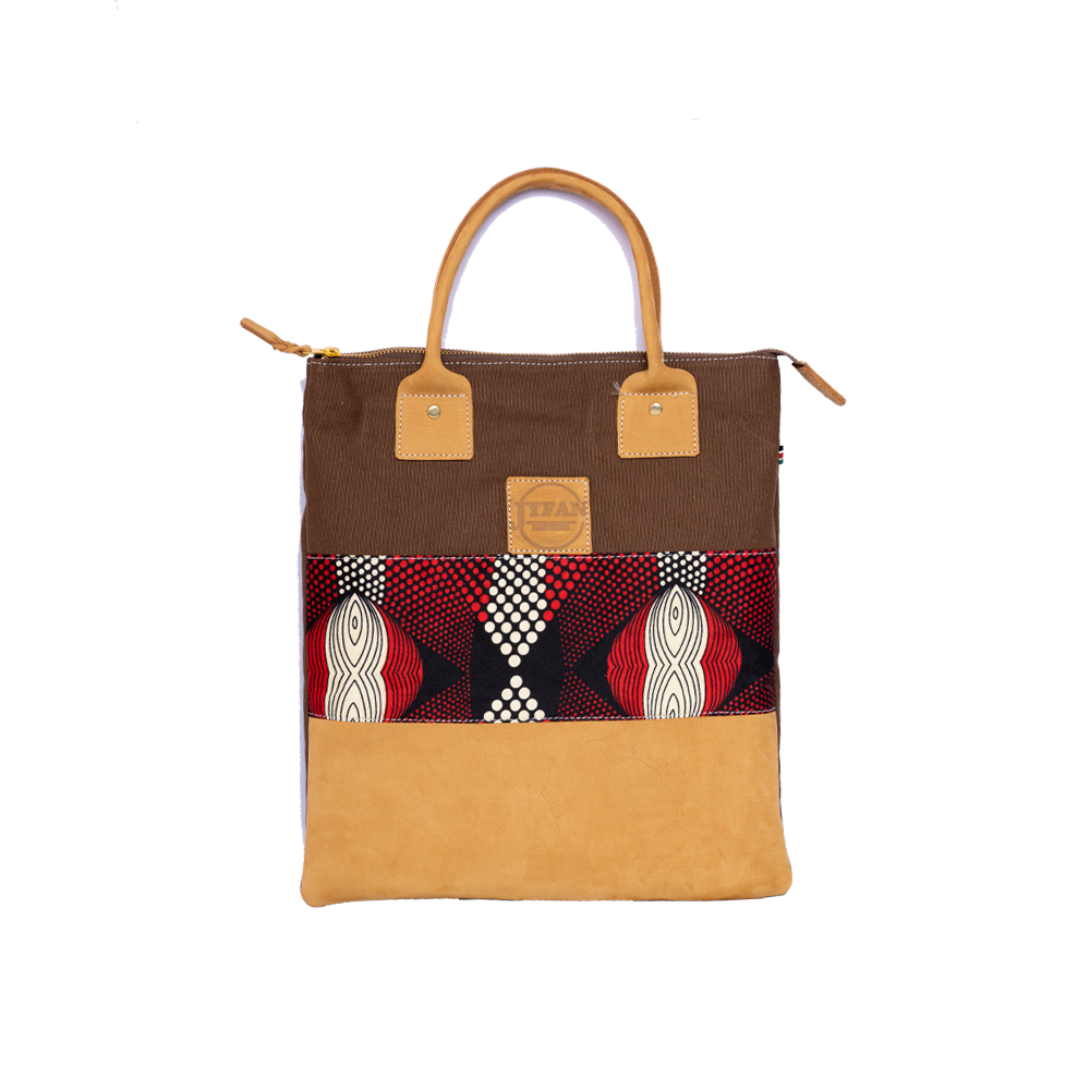 Brown Leather Sleeve