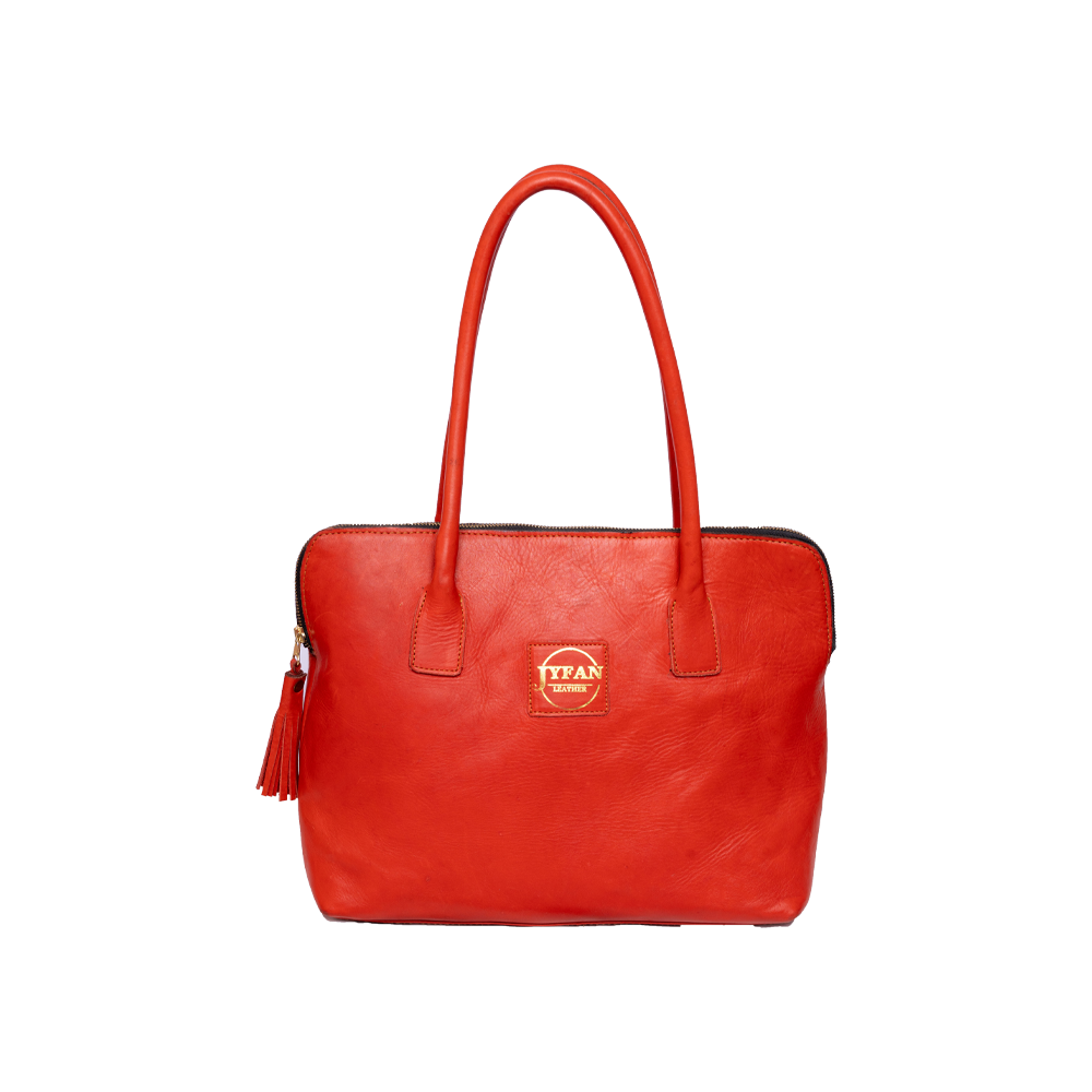 Brown Leather Tote Bag